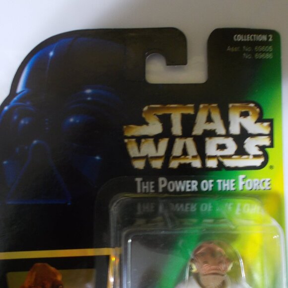 Admiral Ackbar with Comlink Wrist Blaster Star Wars Figure KENNER TOYS NEW - Picture 3 of 9